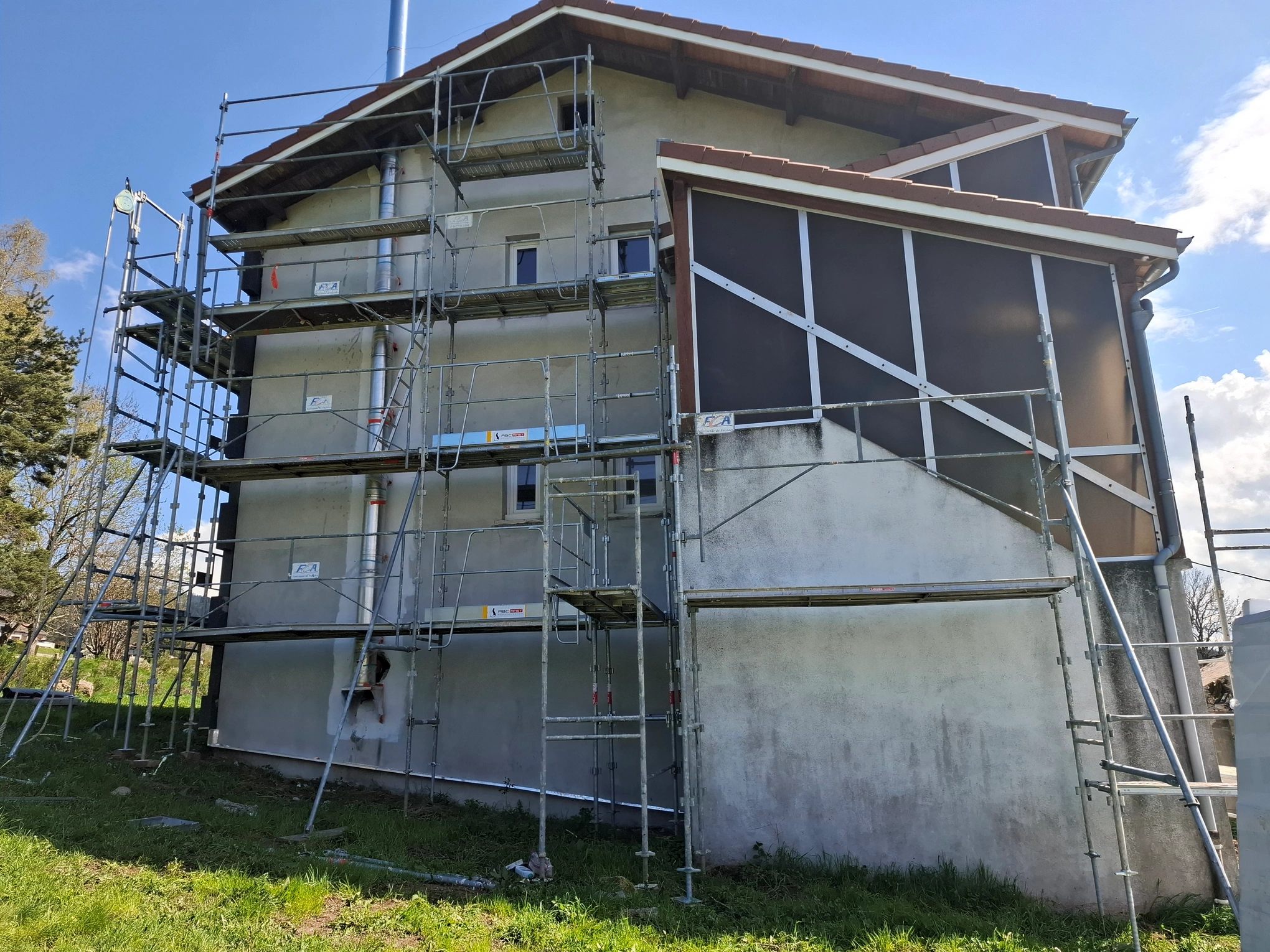 Rénovation extérieure réalisée par FCA